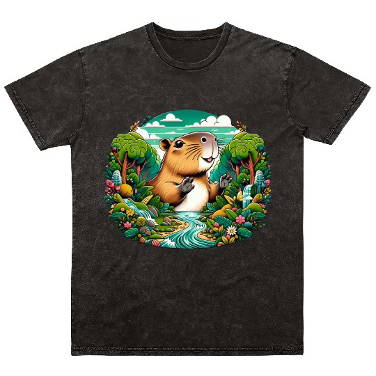 Forest Friend Mineral Wash T Shirts