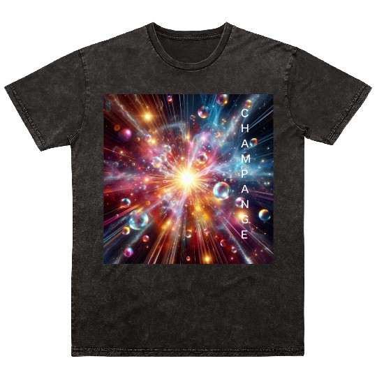 Champagne Supernova Mineral Wash T Shirts