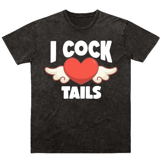 Funny I Love Cocktails 8 Mineral Wash T Shirts