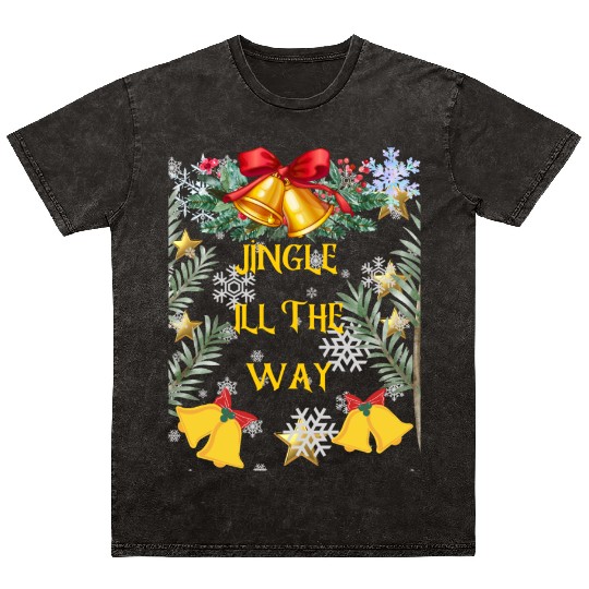 Christmas Cheer in a cup Funny Christmas on Bella Mineral Wash T Shirts