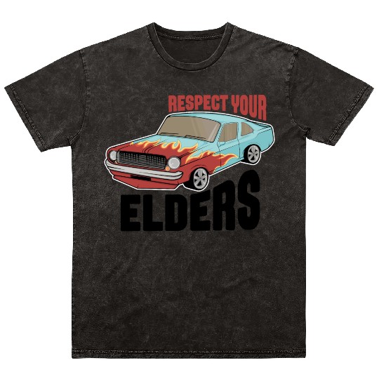 Funny Car Guy 1 Mineral Wash T Shirts