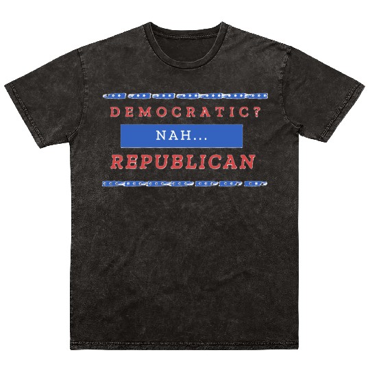 US election: Vote for Republican Edition Mineral Wash T Shirts