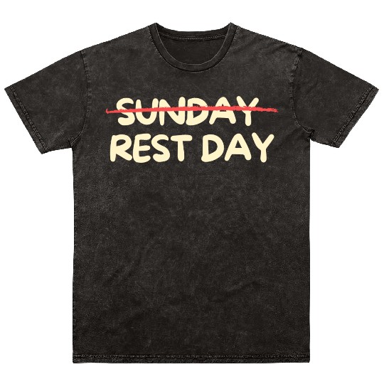 Sunday Mineral Wash T Shirts