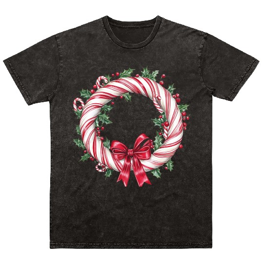 Merry Christmas, Cute Christmas Mineral Wash T Shirts