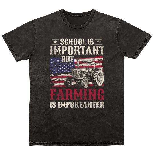 Farmer Field Important Mineral Wash T Shirts