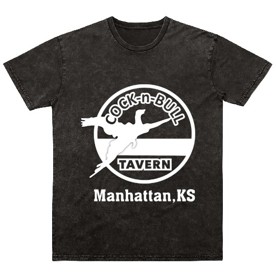 Cock N Bull Tavern Manhattan Mineral Wash T Shirts