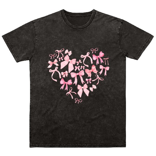 Valentines Day, Retro Valentine, Coquete Valentine Mineral Wash T Shirts