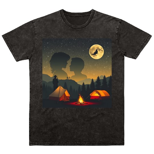 Vintage Hollywood glamour Mineral Wash T Shirts