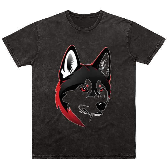 Love My Husky Mineral Wash T Shirts