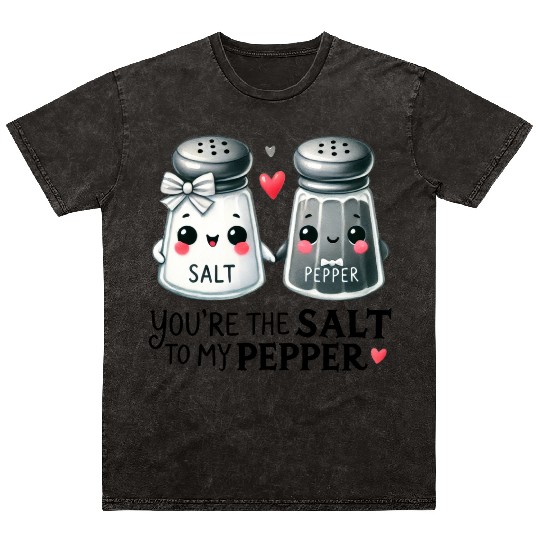 Salt to my Pepper Mineral Wash T Shirts