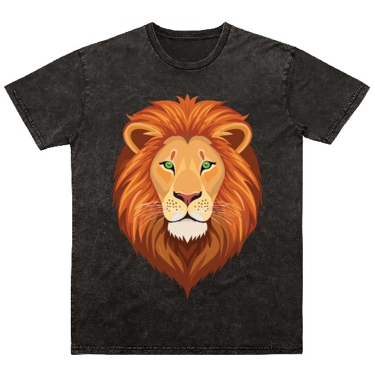Tiger - Lion - Fearless - Lion King Mineral Wash T Shirts