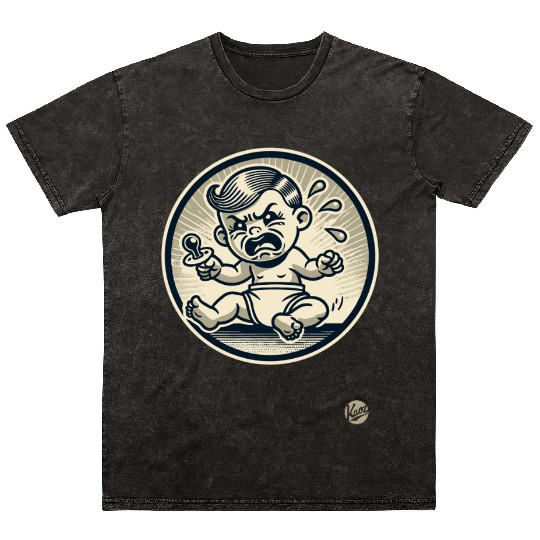 Spoiled Crybaby – Vintage Cartoon Mineral Wash T Shirts