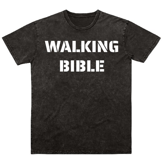 Walking Bible Collection Mineral Wash T Shirts