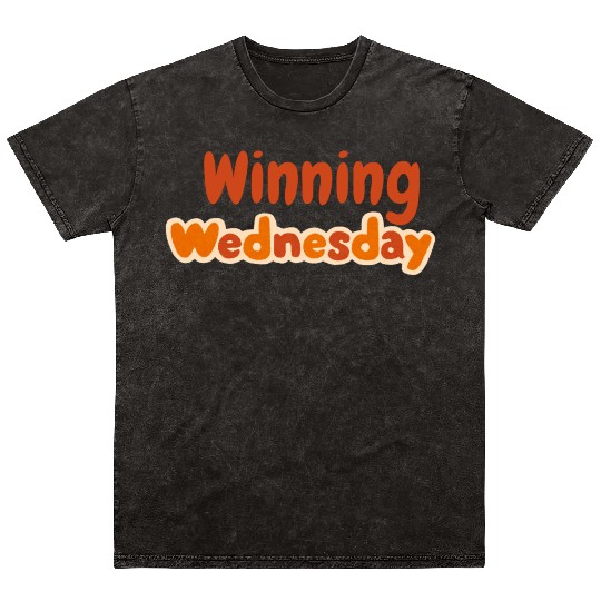 Winning Wednesday Mood Mineral Wash T Shirts