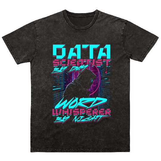 Computer Linguist Word Wisperer Mineral Wash T Shirts