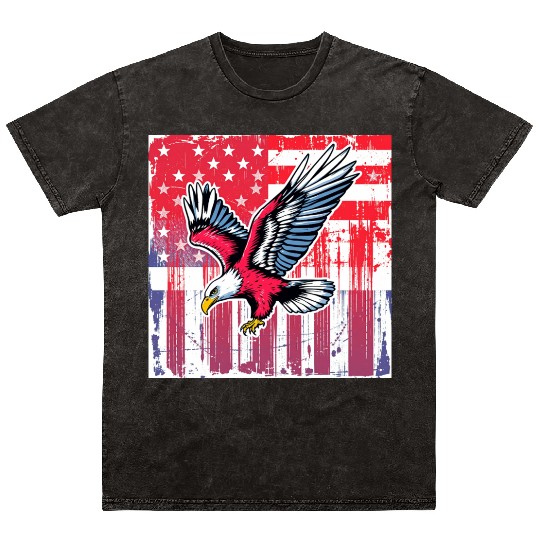 American Eagle Illustration Mineral Wash T Shirts