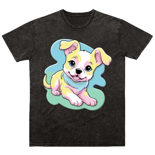 Bambino! - Puppy Mineral Wash T Shirts