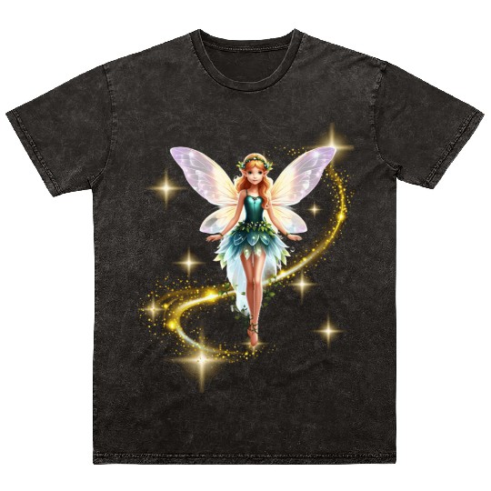 Twilight Fairy Glow Mineral Wash T Shirts