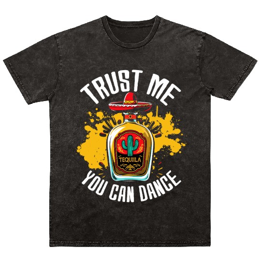 Barkeeper Bartender Trust Me You Can Dance Mineral Wash T Shirts