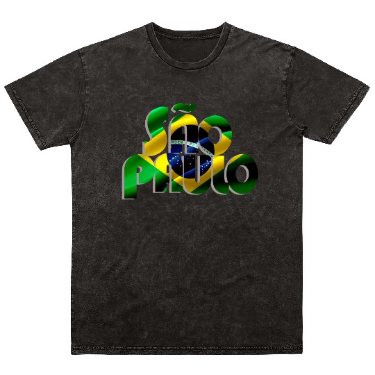 Sao Paulo Mineral Wash T Shirts