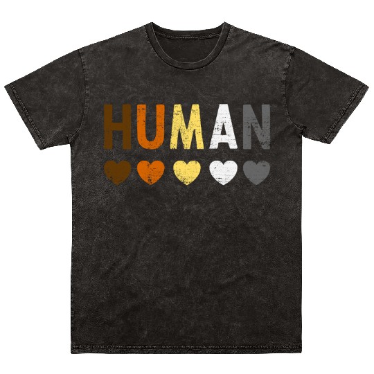 Human Bear Pride Gay Men LGBT Bear Flag Colors Mineral Wash T Shirts