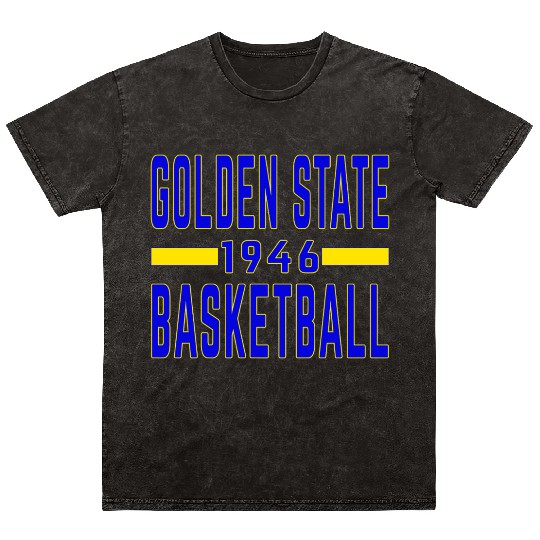 Golden State Basketball 1946 Classic Mineral Wash T Shirts