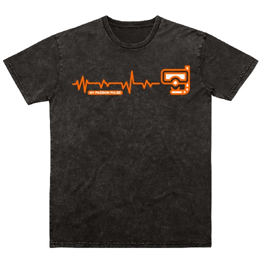 Passion Pulse : Scuba Diving Mineral Wash T Shirts