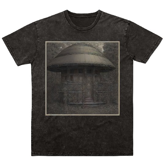 mushroom Mineral Wash T Shirts