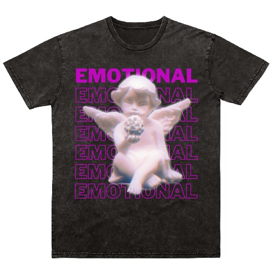 Emotional Little Angel Mineral Wash T Shirts