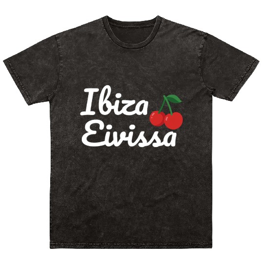 Ibiza Eivissa – Cherry Island Vibes Mineral Wash T Shirts