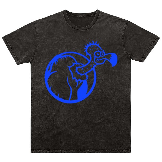 Vulture scavenger bird funny vultures fun cartoon Mineral Wash T Shirts