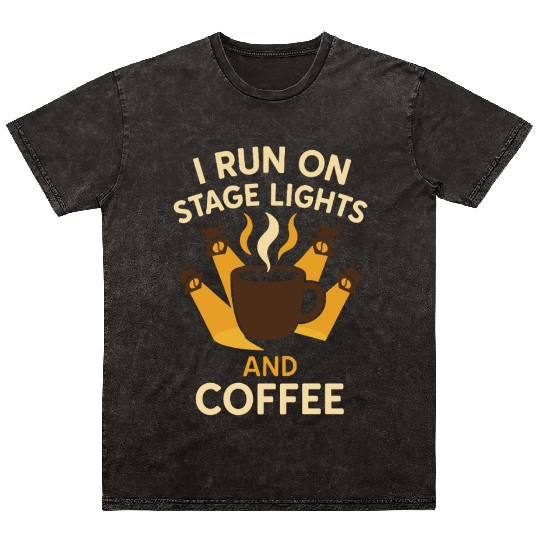 Theater Kid Drama Club Musical Theater Nerd Stage Mineral Wash T Shirts
