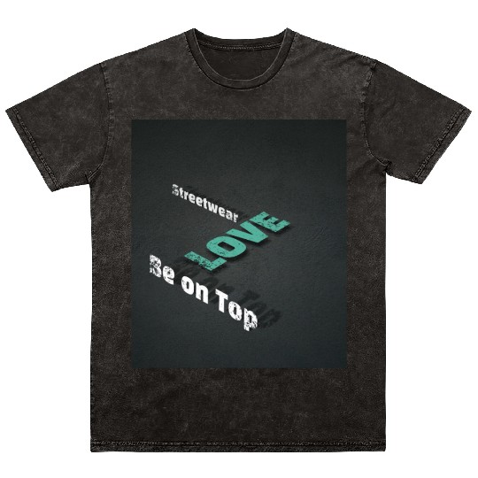 Streetwear Mineral Wash T Shirts