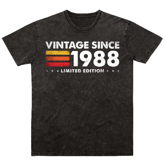 Vintage Since 1988 – Still Cool at 37 Limited Mineral Wash T Shirts