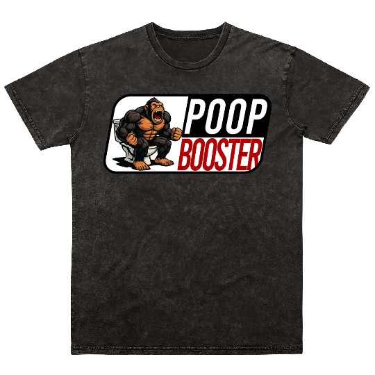 Caffeine Poop Boost – Gym Gorilla Power Mineral Wash T Shirts