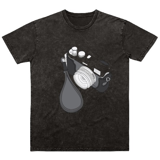 Frame the Vibe – Photography Lover Mineral Wash T Shirts