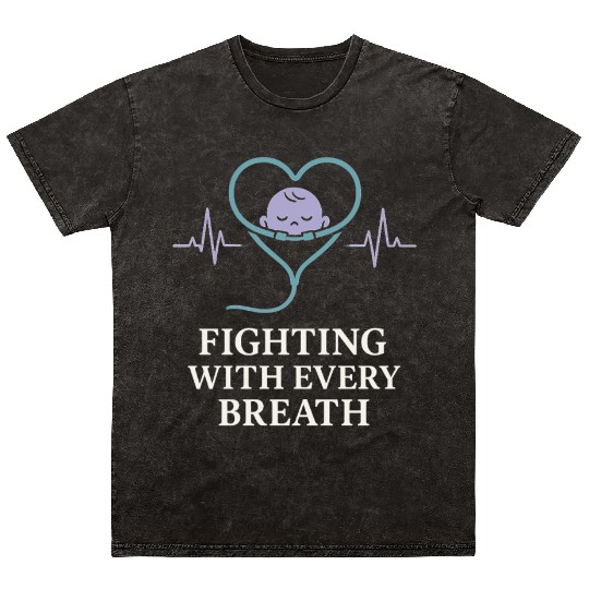 NICU Parent Pride Preemie Warrior Neonatal Mineral Wash T Shirts