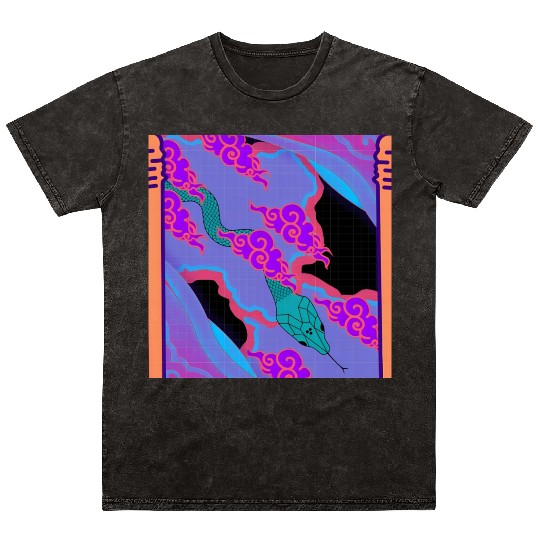 Storm Serpent Mineral Wash T Shirts