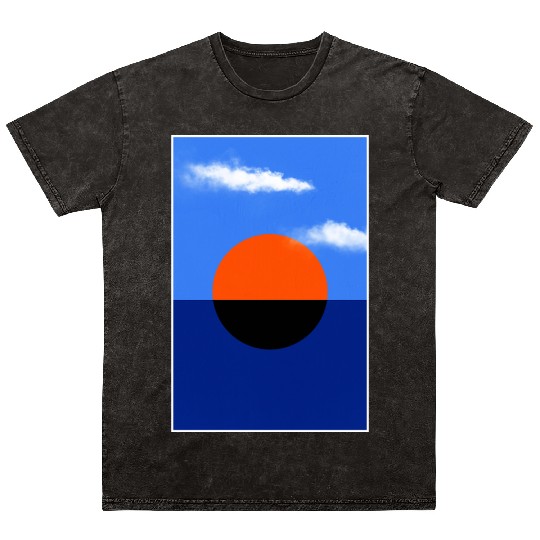 Bauhaus Summer Horizon Mineral Wash T Shirts