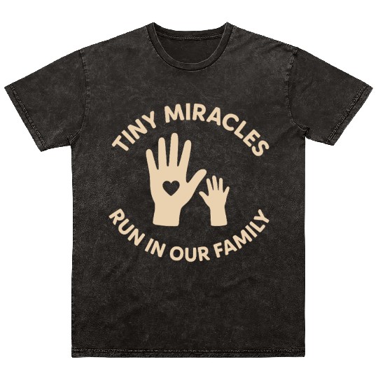 NICU Sibling Preemie Big Brother Big Sister Mineral Wash T Shirts