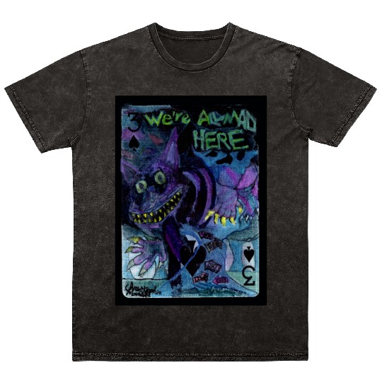 Alice in Wonderland Mineral Wash T Shirts