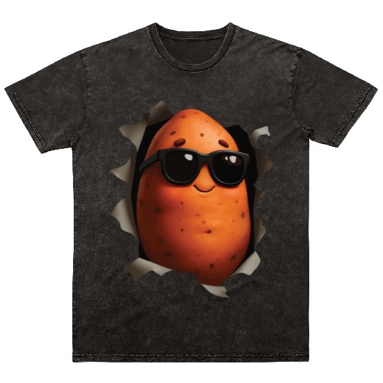 Sweet Potato Mineral Wash T Shirts