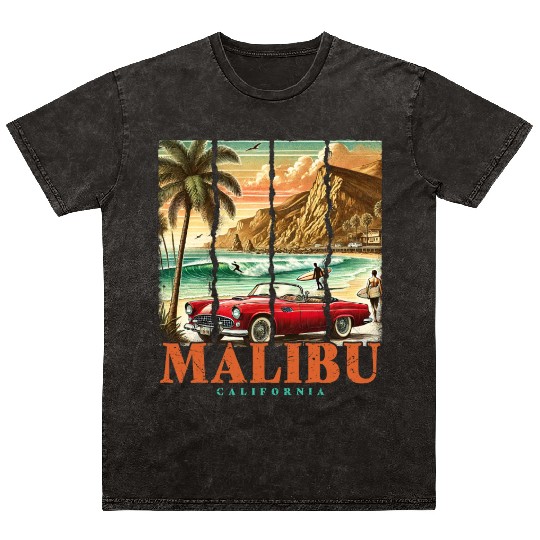 Malibu Mineral Wash T Shirts