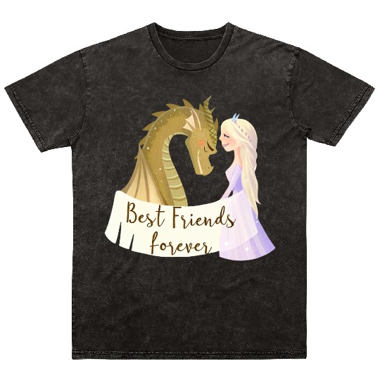 Twilight & Sparkles - Unlikely Besties Mineral Wash T Shirts