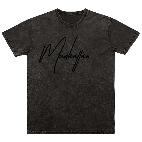 Manhattan – Urban Cool in One Word Mineral Wash T Shirts