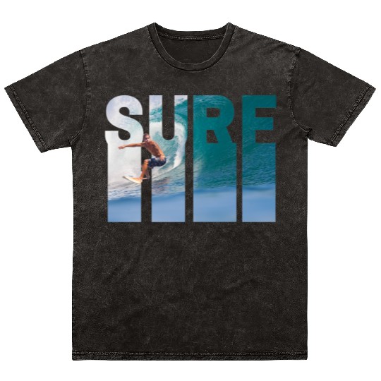 Surfing Mineral Wash T Shirts