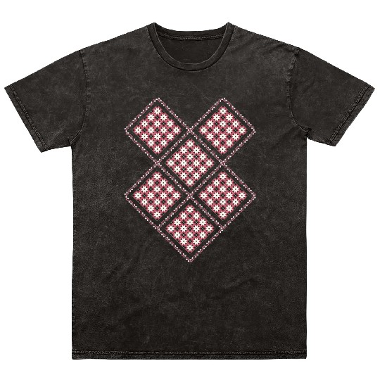 Vyshyvanka in contrasting colors Mineral Wash T Shirts