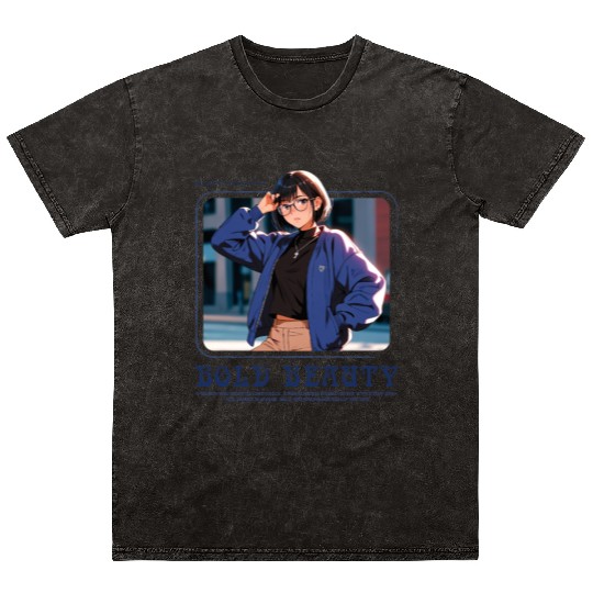 006 - Anime-Inspired Teen Streetwear Design Mineral Wash T Shirts