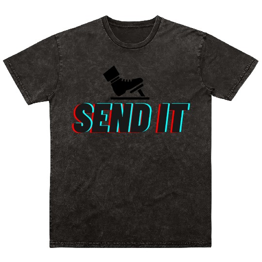 Send It Street Racing Mineral Wash T Shirts
