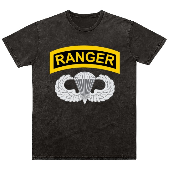 Airborne Ranger Mineral Wash T Shirts